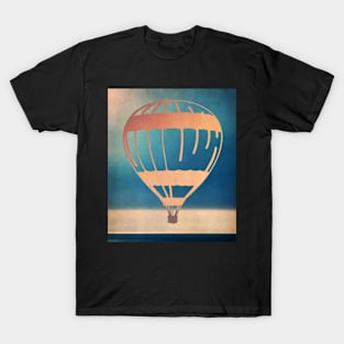 Hot Air Balloon over the Ocean T-Shirt